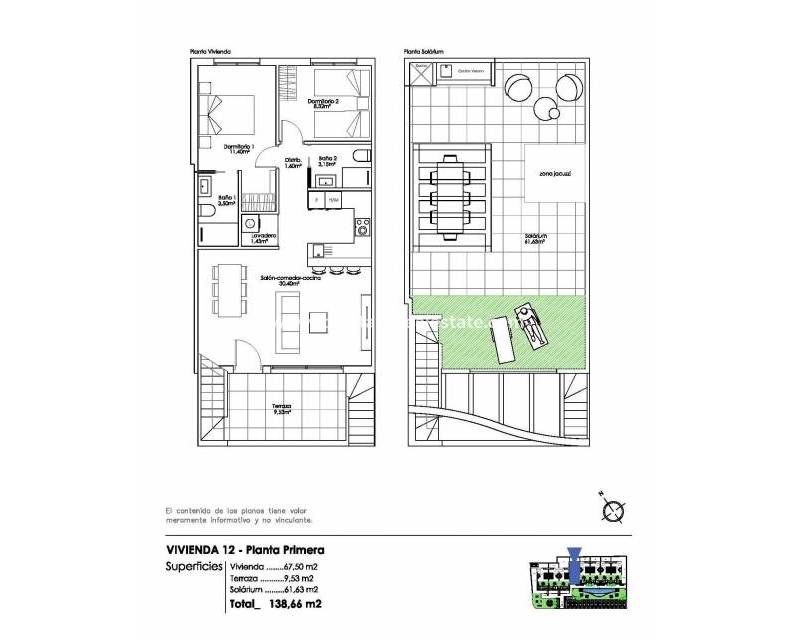 Nouvelle construction - Bungalow - Pilar de la Horadada - Parque Ramon eugenio Escudero