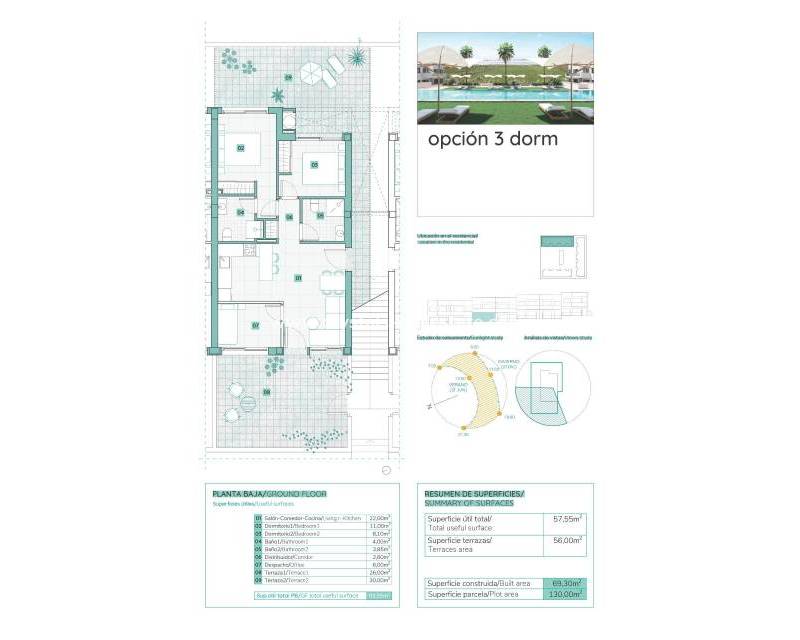 Nieuwbouw - Bungalow - Torrevieja - Los balcones