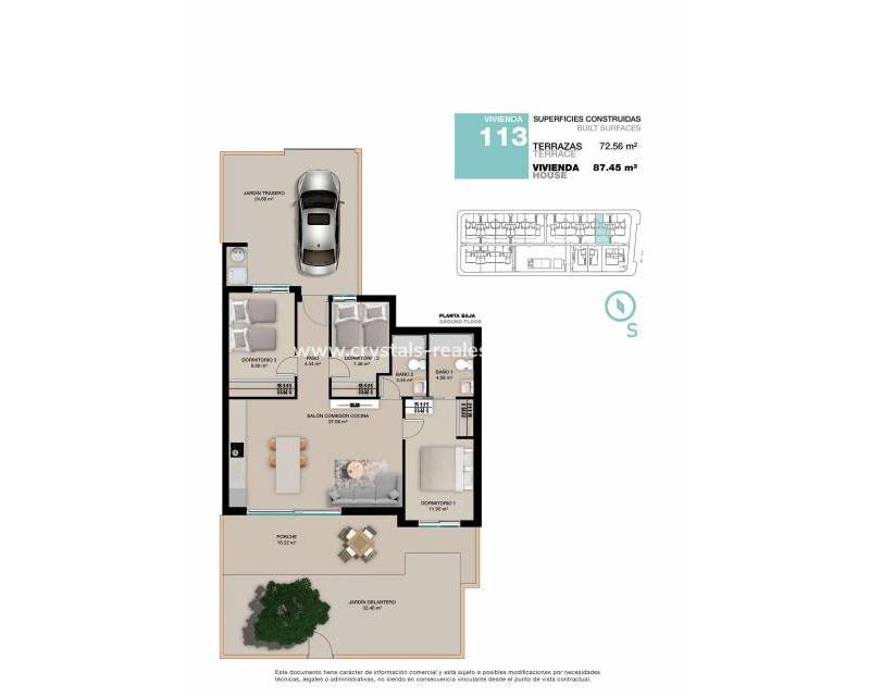 Nouvelle construction - Bungalow - Pilar de la Horadada - La Torre de la Horadada