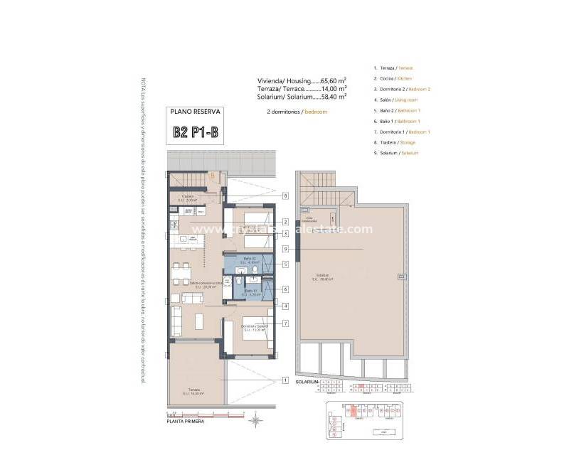 New Build - Bungalow - Los Alcázares - Serena Golf