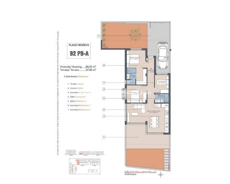 Nouvelle construction - Bungalow - Los Alcázares - Serena Golf