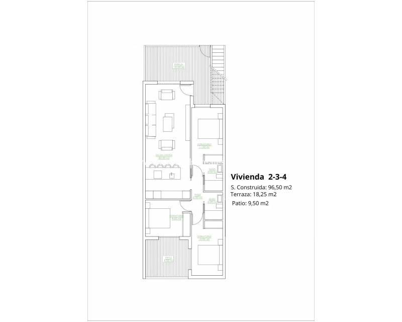 Neubau - Bungalow - San Pedro del Pinatar - Los Antolinos