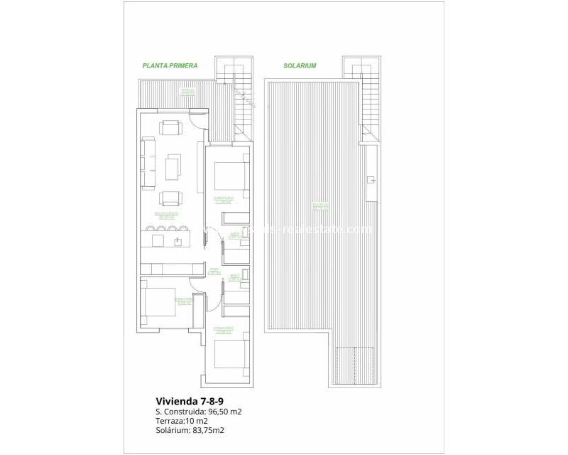 Neubau - Bungalow - San Pedro del Pinatar - Los Antolinos