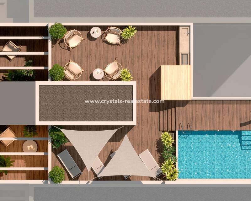 Nouvelle construction - Penthouse - Torrevieja - Playa del Acequión