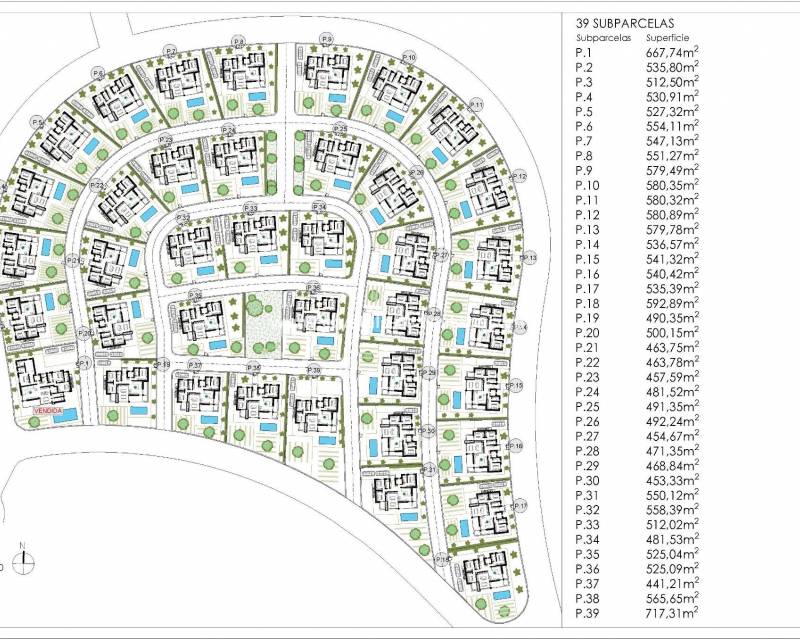 Nouvelle construction - villa - Fuente Álamo - Hacienda del Alamo
