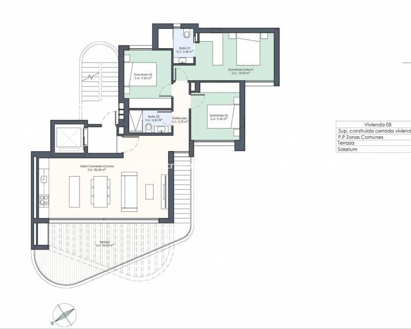 Nouvelle construction - Penthouse - Guardamar del Segura - Avenida del Puerto