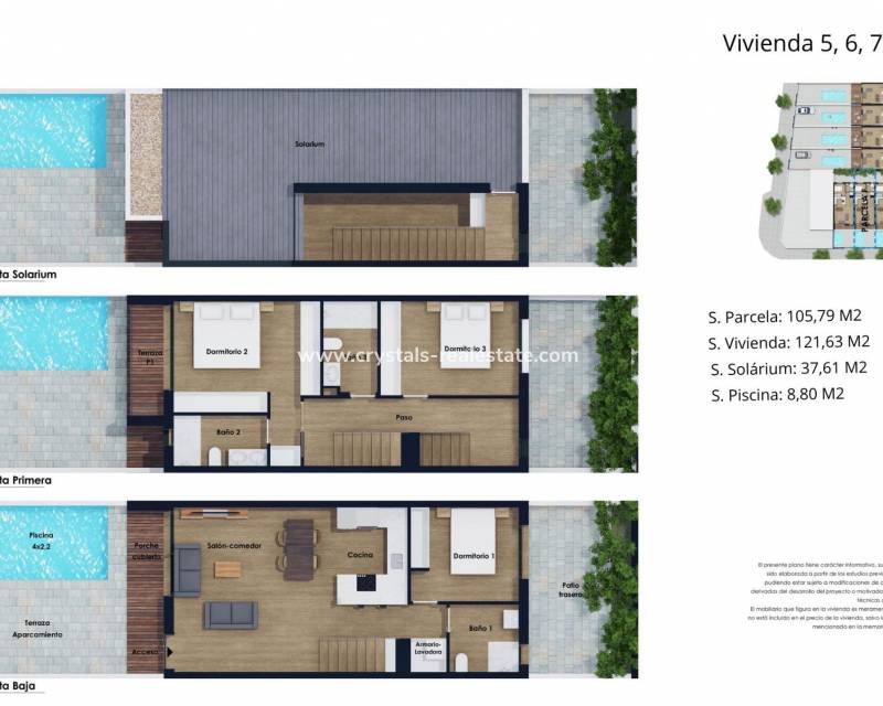 Nieuwbouw - Herenhuis - Pilar de la Horadada - Lo Monte