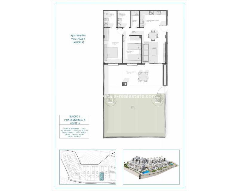 Nieuwbouw - Appartement - Vera - Pueblo Salinas