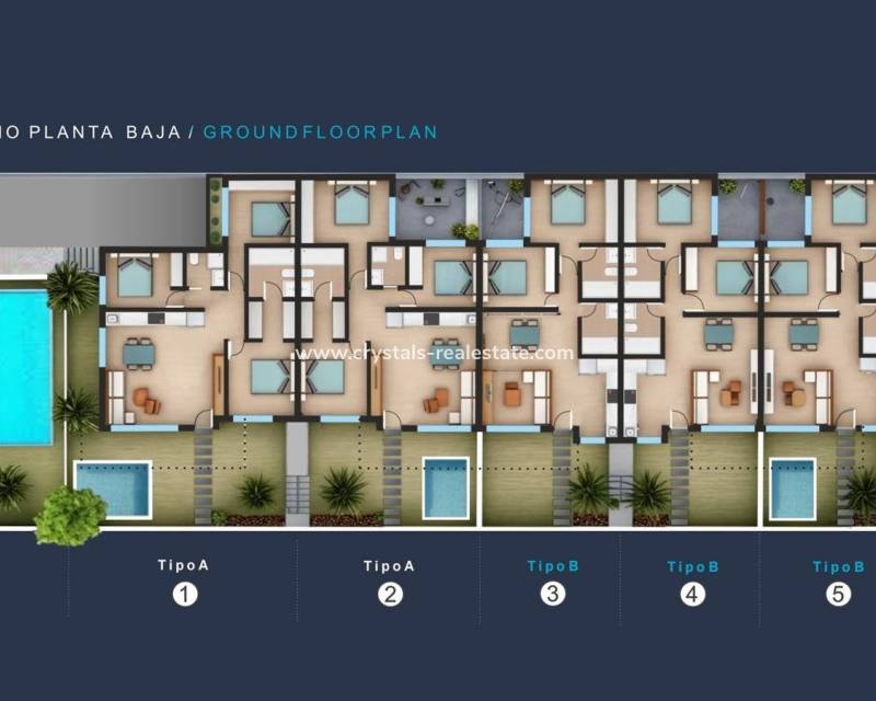 Neubau - Bungalow - San Pedro del Pinatar - Los Pinos