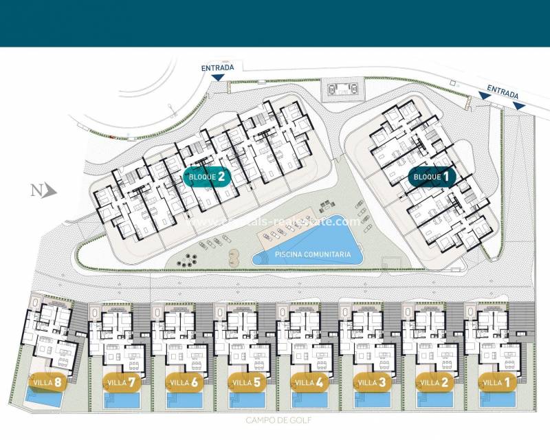 Nouvelle construction - Appartement - Los Alcázares - Serena Golf