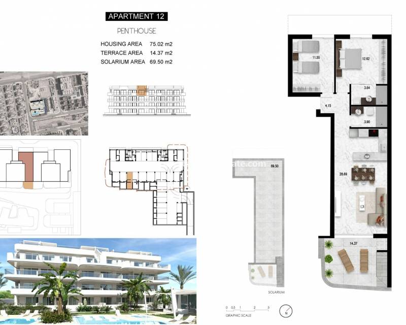 Nouvelle construction - Penthouse - Orihuela Costa - Lomas De Cabo Roig