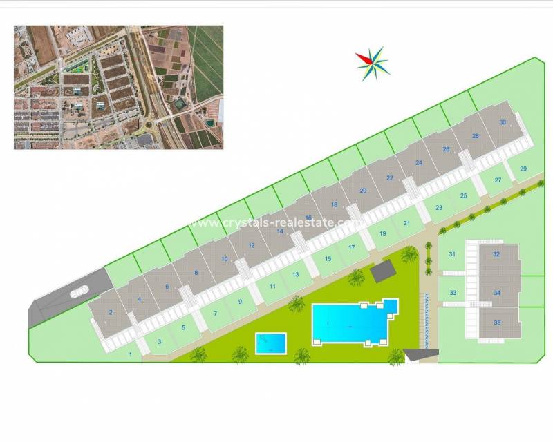 New Build - Bungalow - Pilar de la Horadada - pueblo