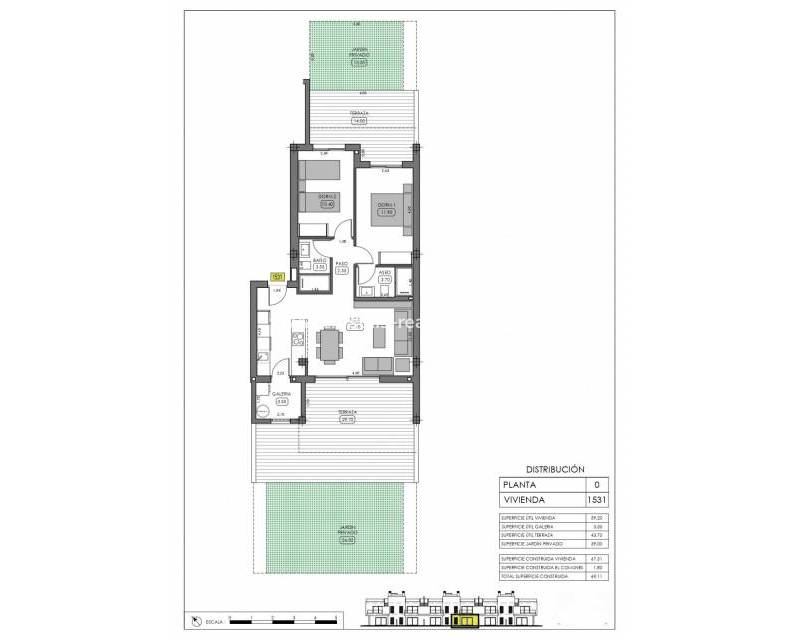Nieuwbouw - Bungalow - Algorfa - La Finca Golf