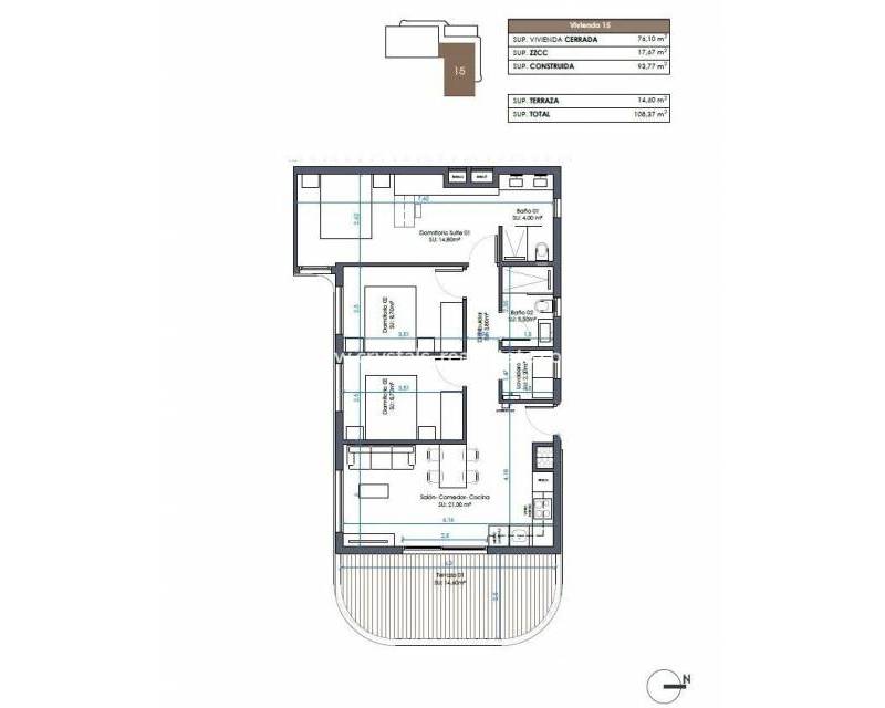 Nouvelle construction - Appartement - Guardamar del Segura - Camino del Puerto