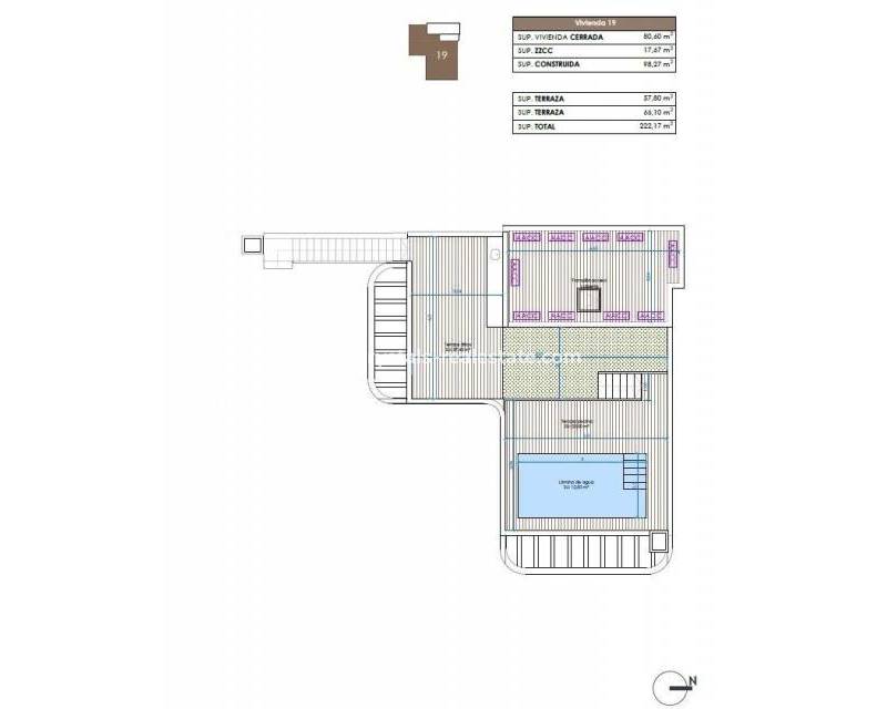 Nouvelle construction - Penthouse - Guardamar del Segura - Camino del Puerto