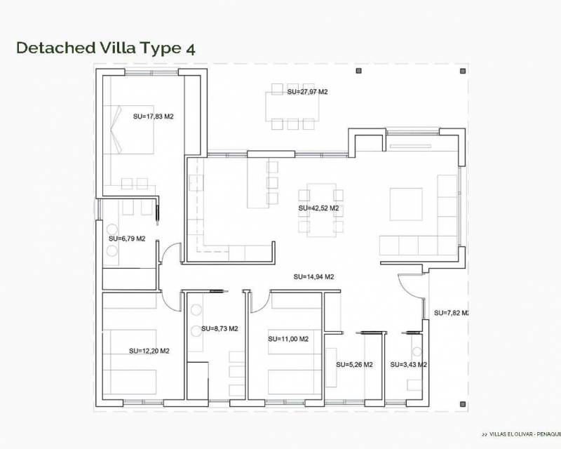 Nouvelle construction - villa - Penàguila - El Olivar