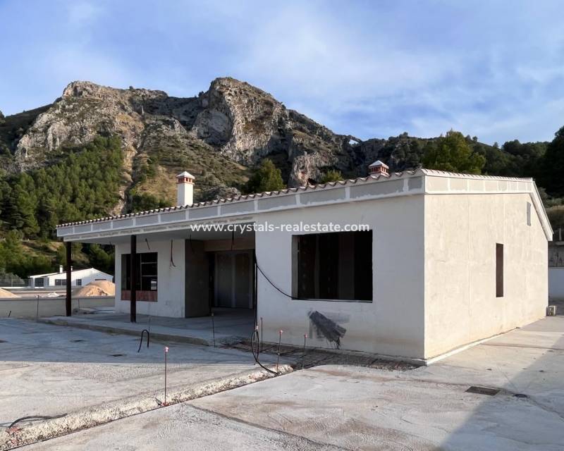 Nouvelle construction - villa - Penàguila - El Olivar