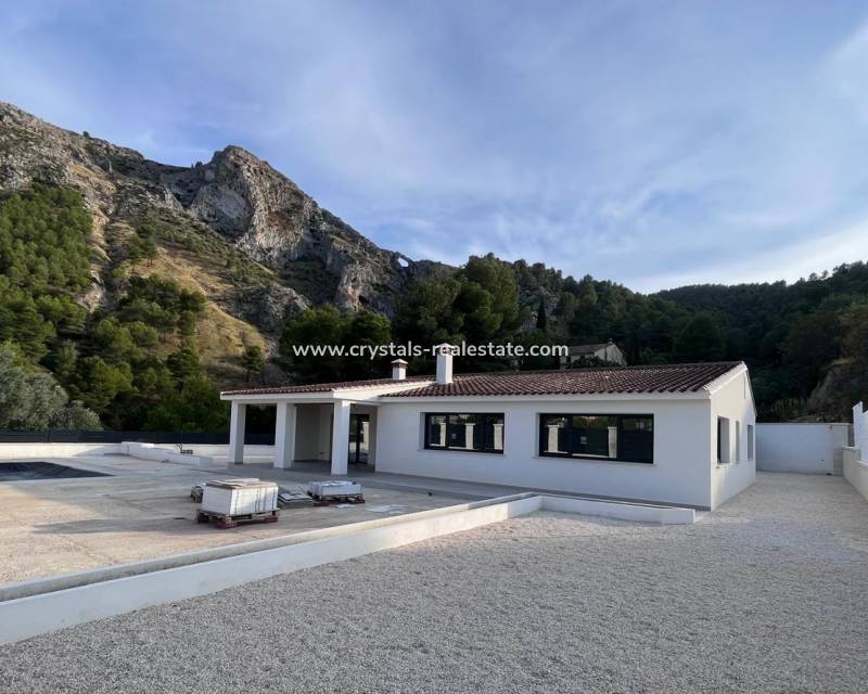 Nouvelle construction - villa - Penàguila - El Olivar