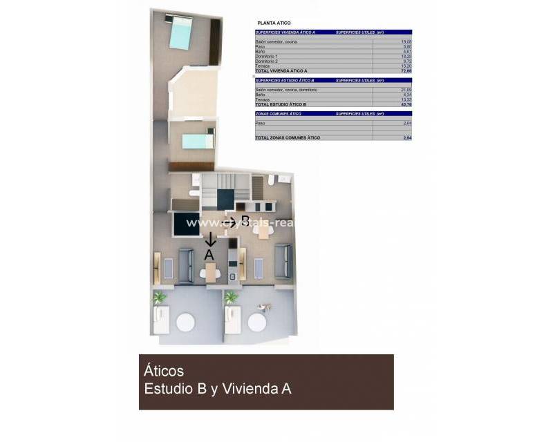 Nouvelle construction - Penthouse - Torrevieja - Centro