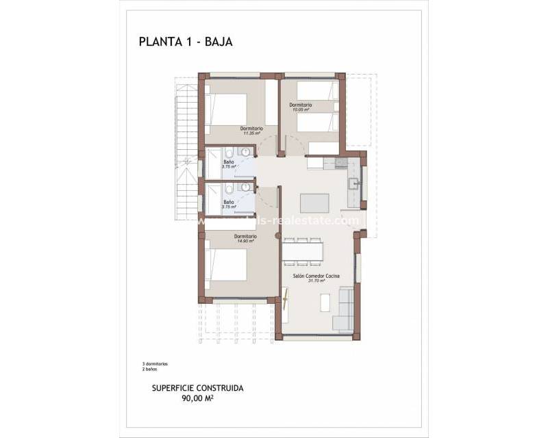 Nouvelle construction - villa - Vera - Vera Playa