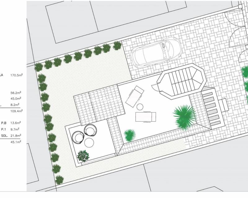 Nouvelle construction - villa - San Fulgencio - El Oasis