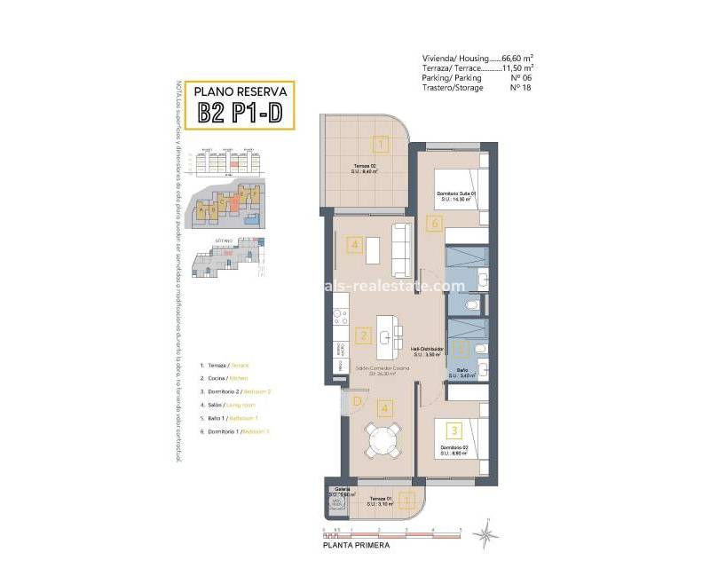 Nouvelle construction - Appartement - Los Alcázares - Serena Golf