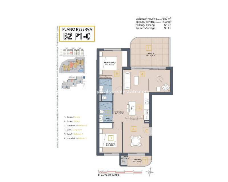 Nouvelle construction - Appartement - Los Alcázares - Serena Golf