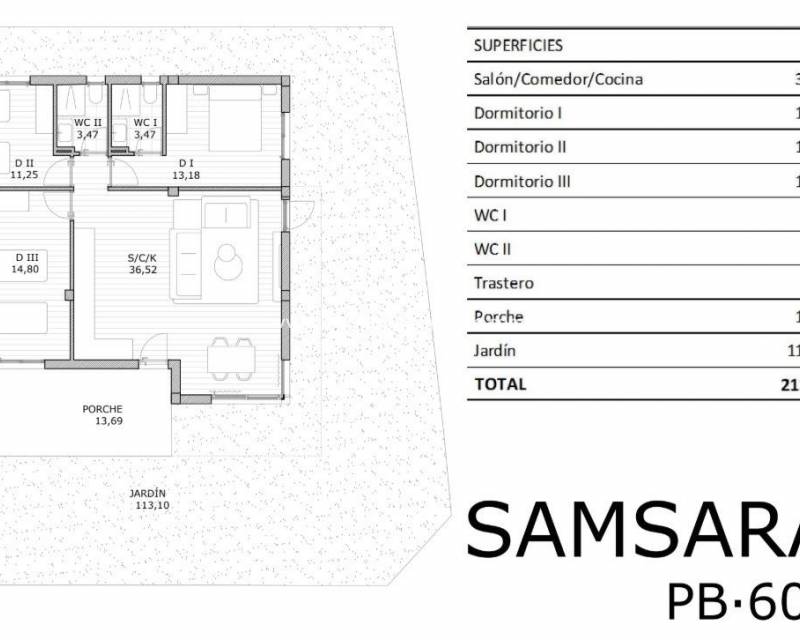 New Build - Bungalow - San Miguel de Salinas - Pueblo