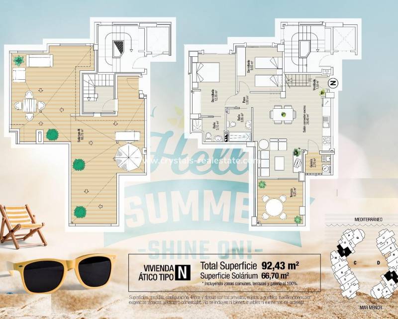 Neubau - Penthouse - La Manga del Mar Menor - La Manga