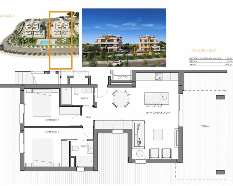Neubau - Apartment - Fuente Álamo - Hacienda del Alamo