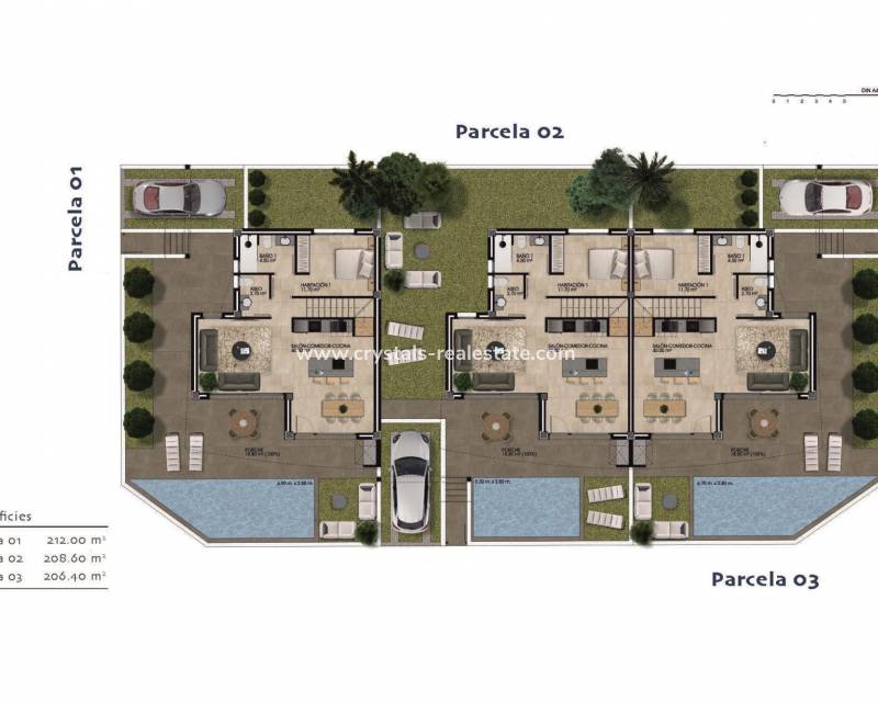 Nieuwbouw - villa - Dolores - polideportivo