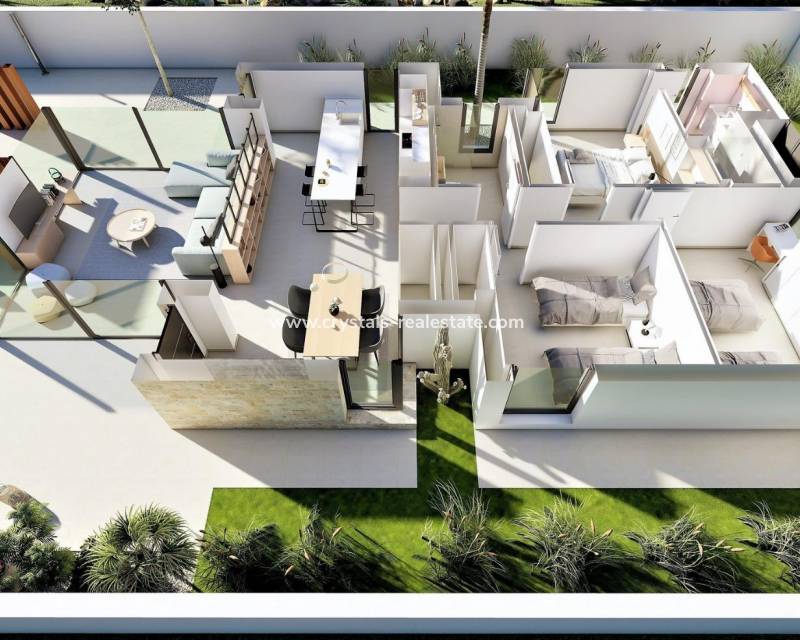 Nieuwbouw - villa - San Fulgencio - El Oasis