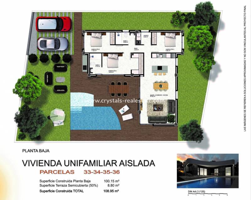 Nieuwbouw - villa - Los Montesinos - La Herrada