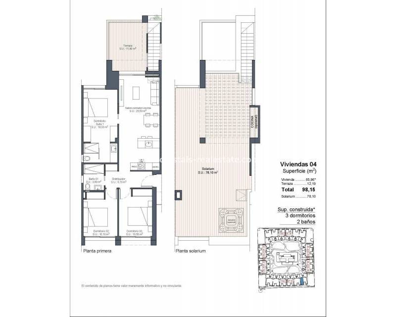 Nouvelle construction - Bungalow - Ciudad Quesada - Lo Marabu