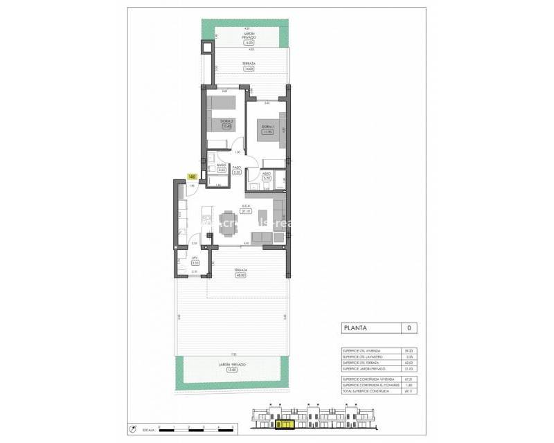 Nouvelle construction - Bungalow - Algorfa - La Finca Golf