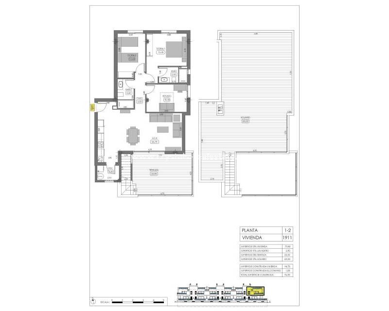 Neubau - Bungalow - Algorfa - La Finca Golf
