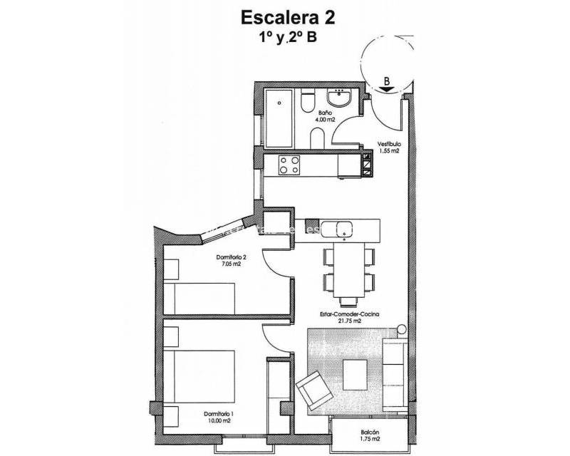 Neubau - Apartment - Avileses - pueblo