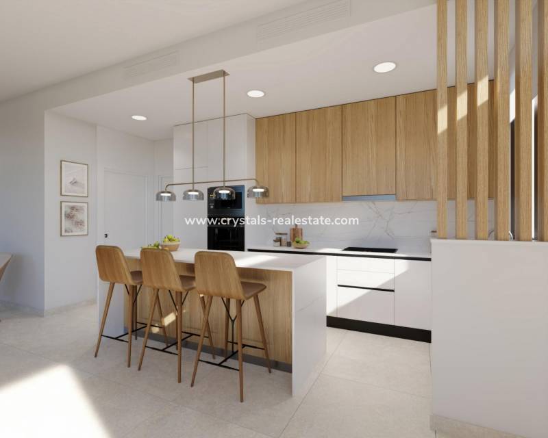 New Build - villa - Fuente Álamo - Hacienda Del Álamo Golf