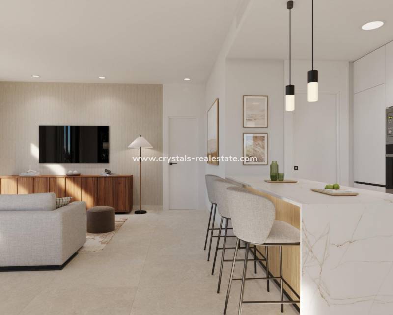 New Build - villa - Fuente Álamo - Hacienda Del Álamo Golf