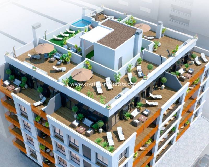 Nouvelle construction - Appartement - Torrevieja - Parque de las Naciones