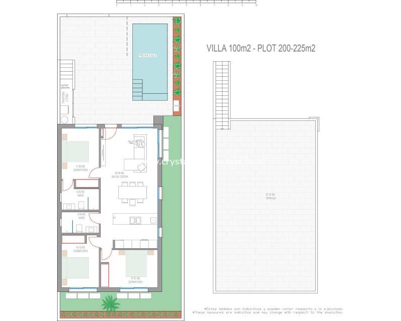 Neubau - villa - San Javier - Parque del doce
