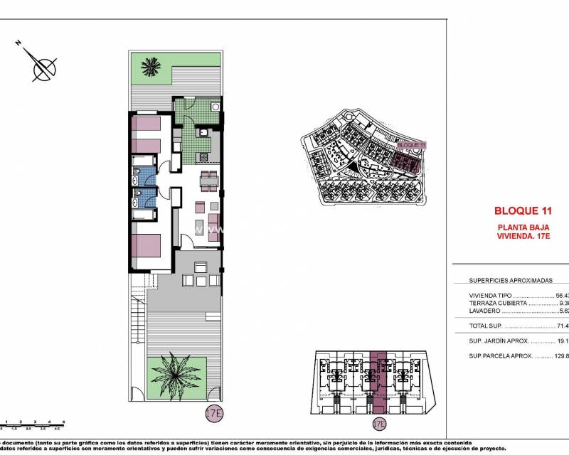Nieuwbouw - Bungalow - Pilar de la Horadada - Mil Palmeras