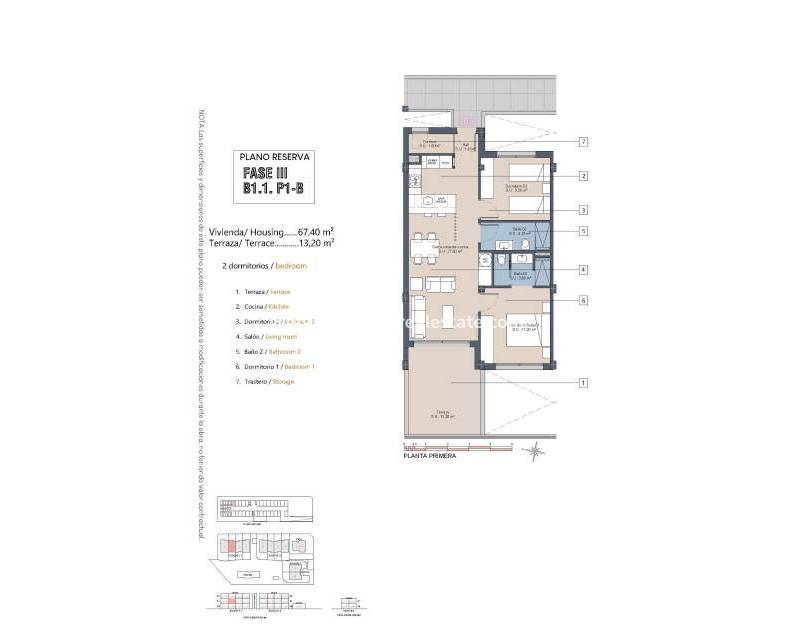 Nouvelle construction - Appartement - Los Alcázares - La Serena Golf