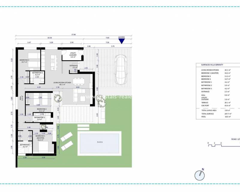 Neubau - villa - Banos y Mendigo - Altaona Golf