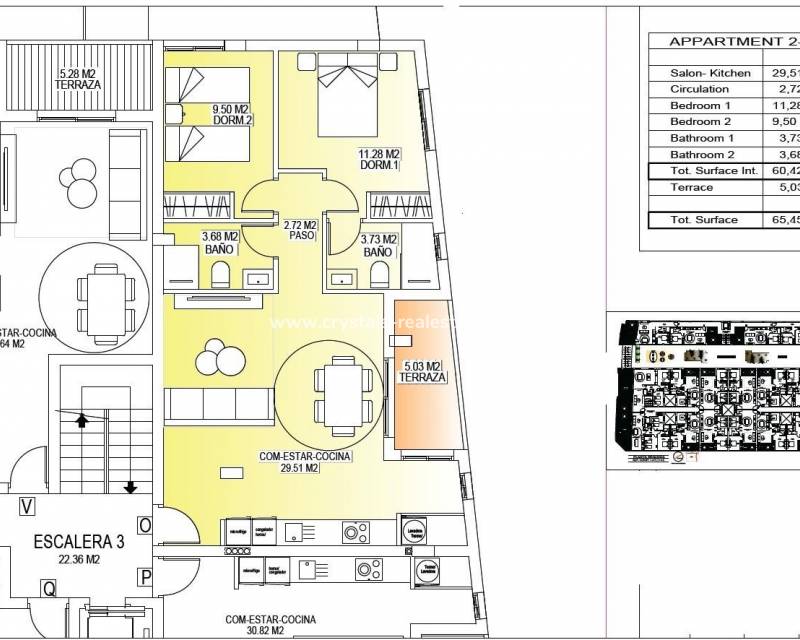 Nieuwbouw - Penthouse - San Miguel de Salinas - Pueblo
