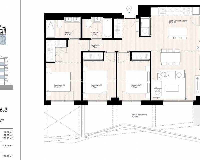 Nieuwbouw - Appartement - Villajoyosa - Playa del Torres