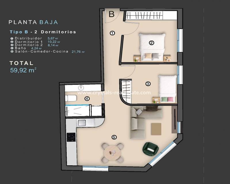 Nieuwbouw - Appartement - Torrevieja - Centro