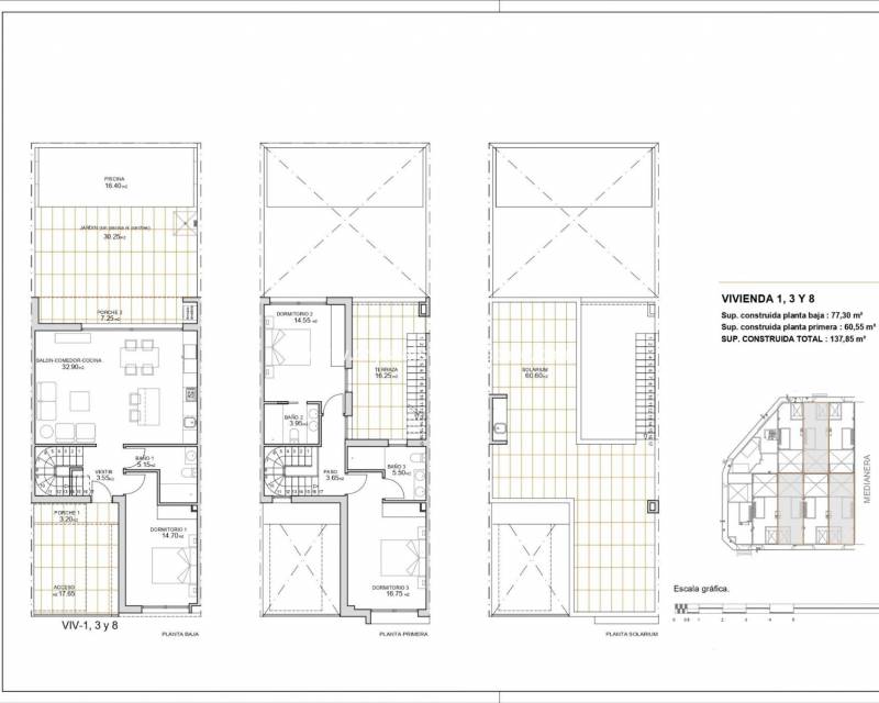 Nieuwbouw - Herenhuis - San Javier - pueblo
