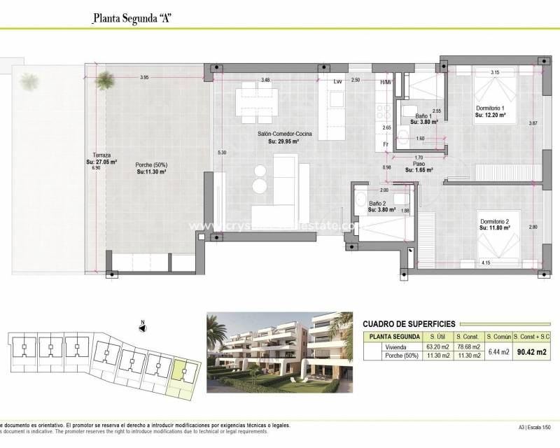 Nieuwbouw - Appartement - Alhama De Murcia - Condado De Alhama