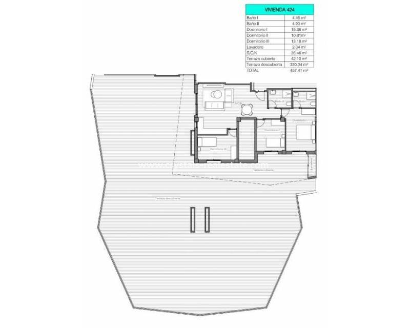 Nieuwbouw - Appartement - San Miguel de Salinas - Pueblo